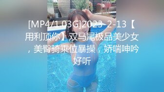 [MP4/1.03G]2023-2-13【用利顶你】双马尾极品美少女，美臀骑乘位暴操，娇喘呻吟好听