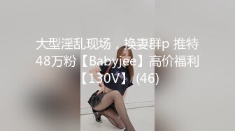 大型淫乱现场，换妻群p 推特48万粉【Babyjee】高价福利【130V】 (46)