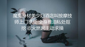 魔鬼身材美少妇酒店叫按摩技师上门享受 全身推油私处抠挖 欲火燃起主动求操