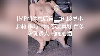 [MP4]休息后第二炮 18岁小萝莉 乖巧听话 态度真好 苗条粉乳诱人 啪啪抽插