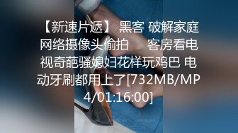 【新速片遞】 黑客 破解家庭网络摄像头偷拍❤️客房看电视奇葩骚媳妇花样玩鸡巴 电动牙刷都用上了[732MB/MP4/01:16:00]