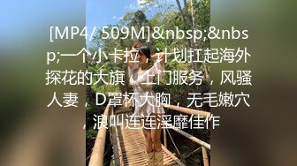 [MP4/ 509M]&nbsp;&nbsp;一个小卡拉，计划扛起海外探花的大旗，上门服务，风骚人妻，D罩杯大胸，无毛嫩穴，浪叫连连淫靡佳作